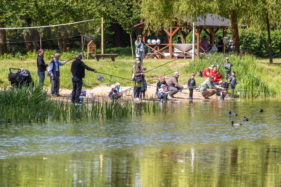 XIII Dziecięce Zawody Wędkarskie, fot. fot. Szymon Zdziebło dla UMWKP