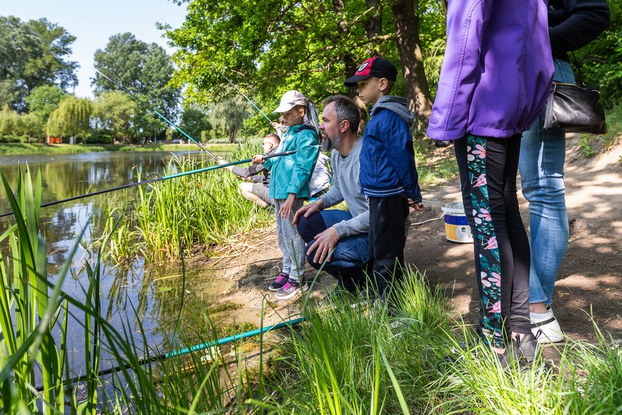 XIII Dziecięce Zawody Wędkarskie, fot. fot. Szymon Zdziebło dla UMWKP