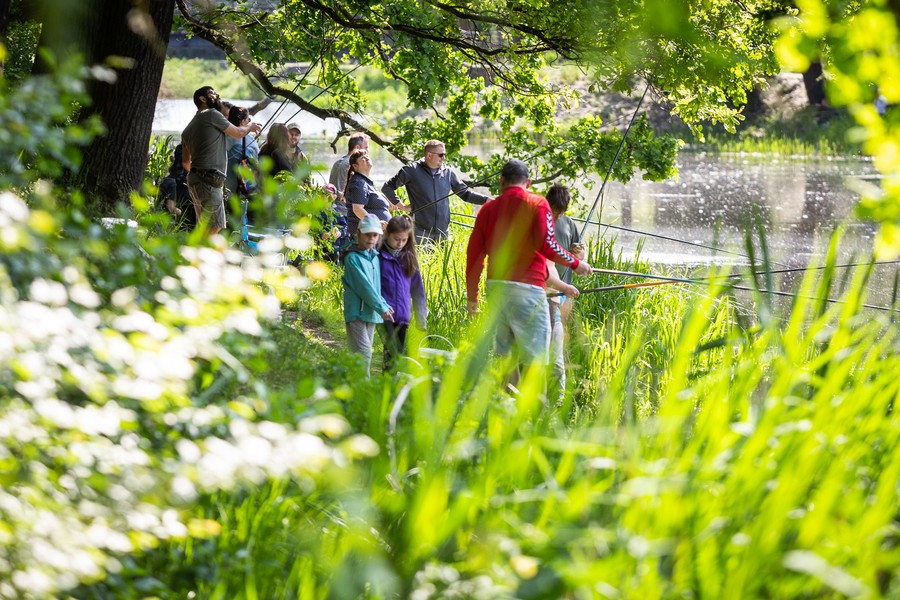 XIII Dziecięce Zawody Wędkarskie, fot. fot. Szymon Zdziebło dla UMWKP
