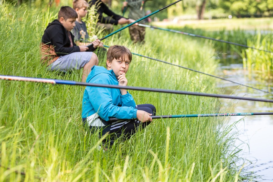XIII Dziecięce Zawody Wędkarskie, fot. fot. Szymon Zdziebło dla UMWKP