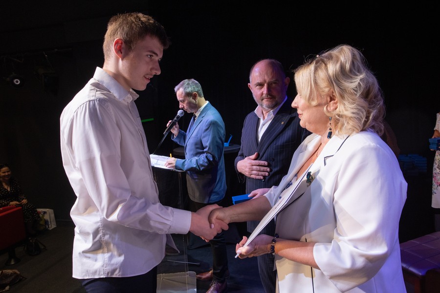 Spotkanie ze stypendystami, fot. Mikołaj Kuras dla UMWKP