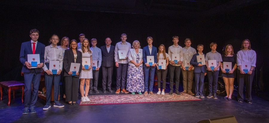 Spotkanie ze stypendystami, fot. Mikołaj Kuras dla UMWKP