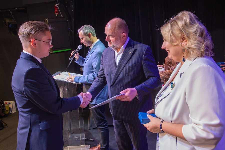 Spotkanie ze stypendystami, fot. Mikołaj Kuras dla UMWKP