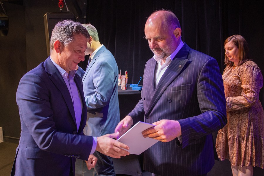 Spotkanie ze stypendystami, fot. Mikołaj Kuras dla UMWKP