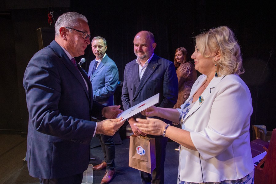 Spotkanie ze stypendystami, fot. Mikołaj Kuras dla UMWKP