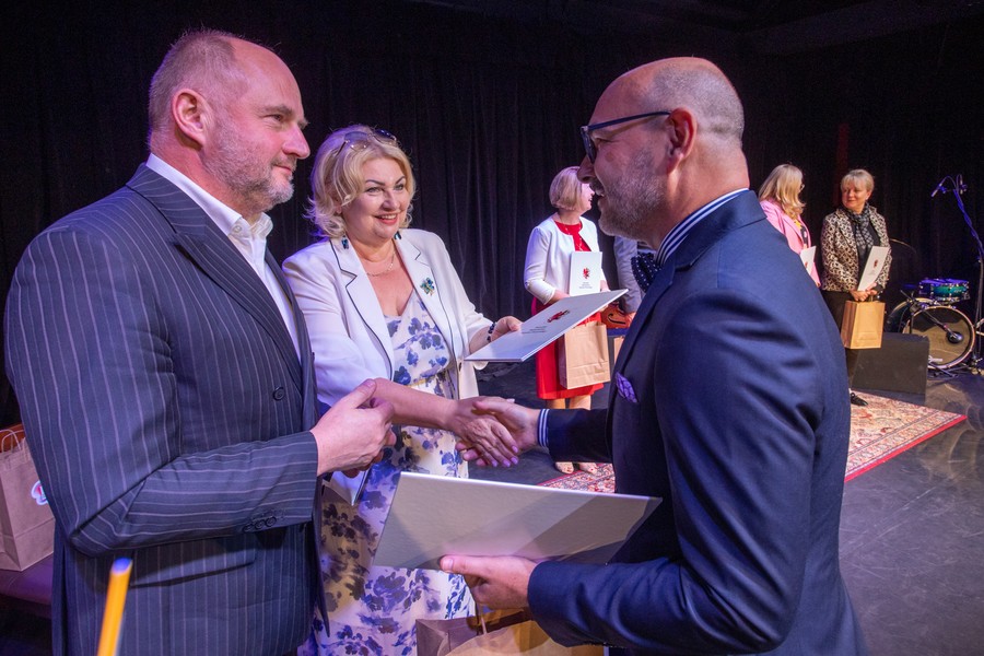 Spotkanie ze stypendystami, fot. Mikołaj Kuras dla UMWKP