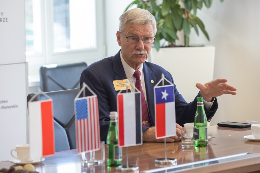 Wizyta delegacji z Teksasu w Toruniu, fot. Mikołaj Kuras dla UMWKP