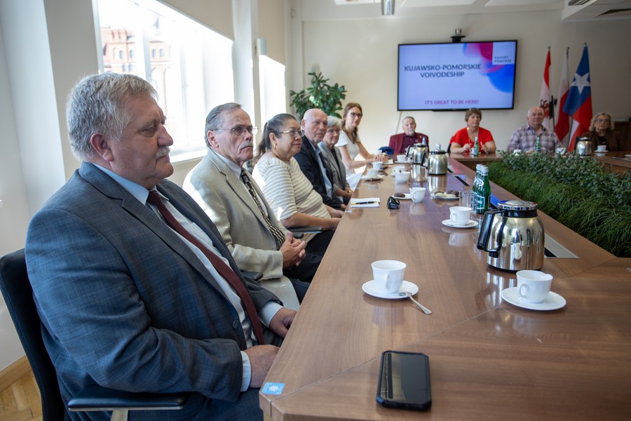 Wizyta delegacji z Teksasu w Toruniu, fot. Mikołaj Kuras dla UMWKP