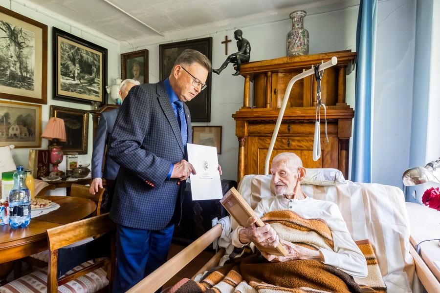 Jan Tadeusz Tylżanowski odznaczony Medalem Marszałka, fot. Tomasz Czachorowski/eventphoto.com.pl dla UMWKP
