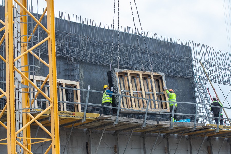 Rozbudowa Wojewódzkiego Szpitala Specjalistycznego im. Popiełuszki we Włocławku, fot. Mikołaj Kuras dla UMWKP