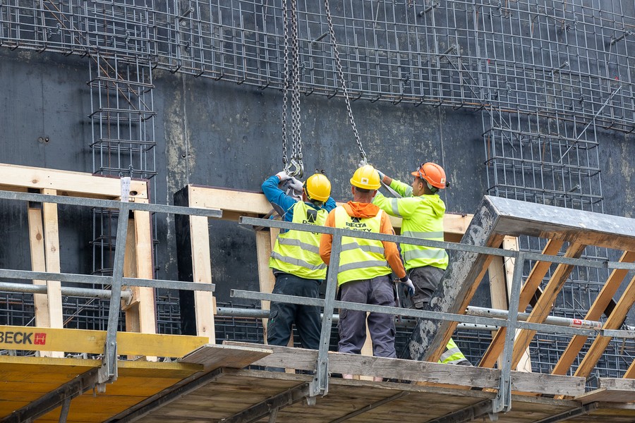 Rozbudowa Wojewódzkiego Szpitala Specjalistycznego im. Popiełuszki we Włocławku, fot. Mikołaj Kuras dla UMWKP