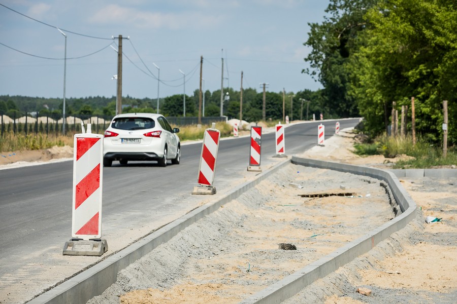 Modernizacja drogi wojewódzkiej nr 254 na trasie Brzoza-Łabiszyn, fot. Tomasz Czachorowski/eventphoto.com.pl dla UMWKP