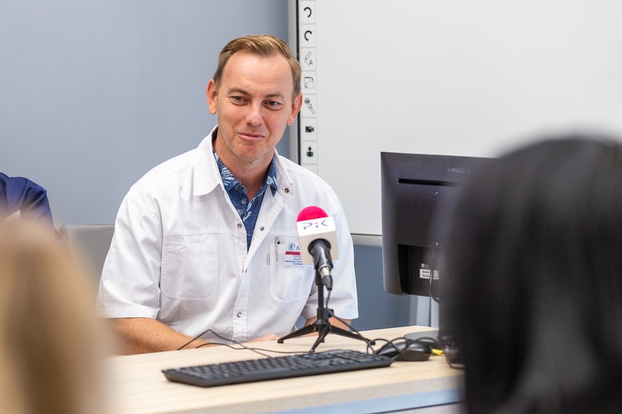 Konferencja prasowa w WSZ, fot. Szymon Zdziebło/tarantoga.pl dla UMWKP