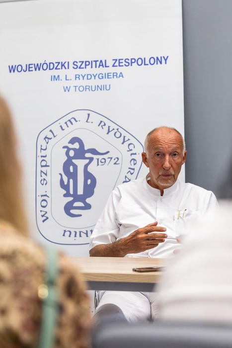 Konferencja prasowa w WSZ, fot. Szymon Zdziebło/tarantoga.pl dla UMWKP