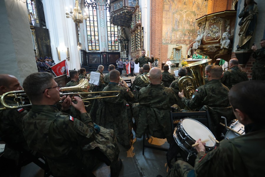 Święto Policji w Toruniu, fot. Mikołaj Kuras dla UMWKP