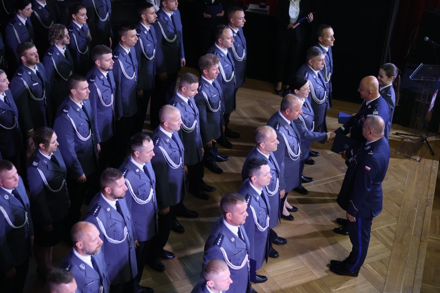Święto Policji w Toruniu, fot. Mikołaj Kuras dla UMWKP