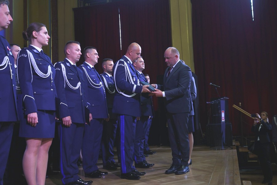Święto Policji w Toruniu, fot. Mikołaj Kuras dla UMWKP