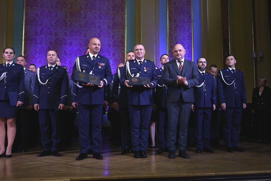Święto Policji w Toruniu, fot. Mikołaj Kuras dla UMWKP