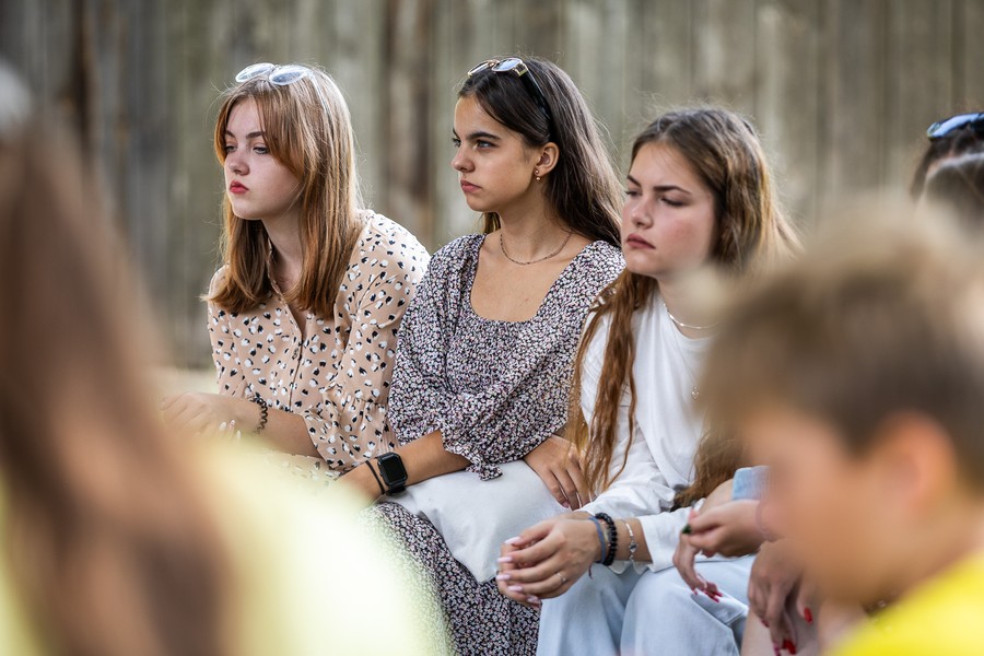 Spotkania z wypoczywającą w Kujawsko-Pomorskie młodzieżą z Ukrainy, fot. Szymon Zdziebło/tarantoga.pl dla UMWKP