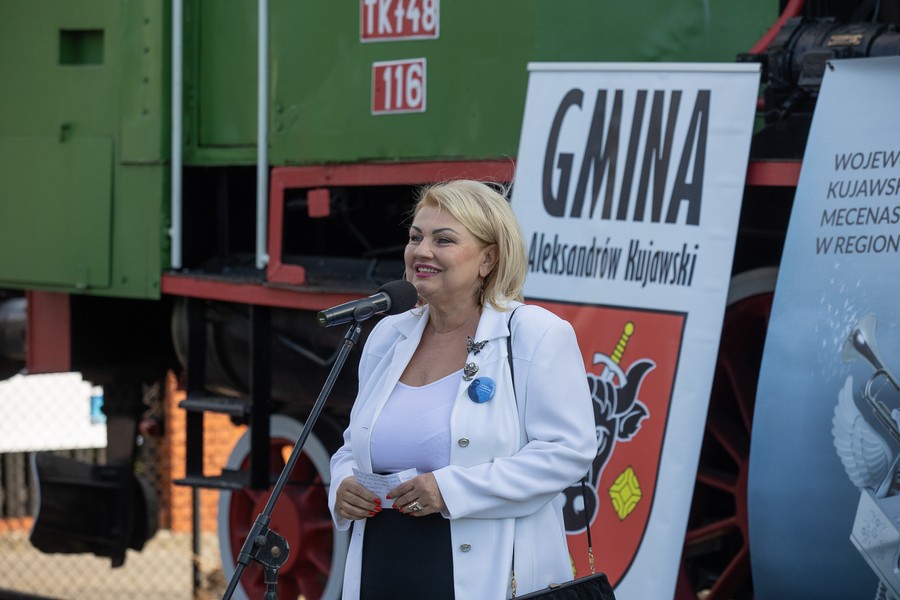 Odsłonięcie ławeczki Edwarda Stachury, 22. Spotkania Poetów „Biała lokomotywa”, fot. Mikołaj Kuras dla UMWKP