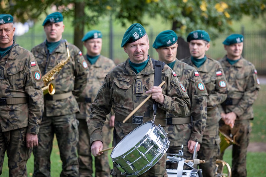 Uroczystości pod pomnikiem Pamięci Ofiar Zbrodni Pomorskiej 1939, fot. Mikołaj Kuras dla UMWKP