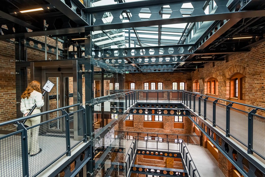 Wnętrza Młynów Rothera, fot. Tomasz Czachorowski dla UMWKP