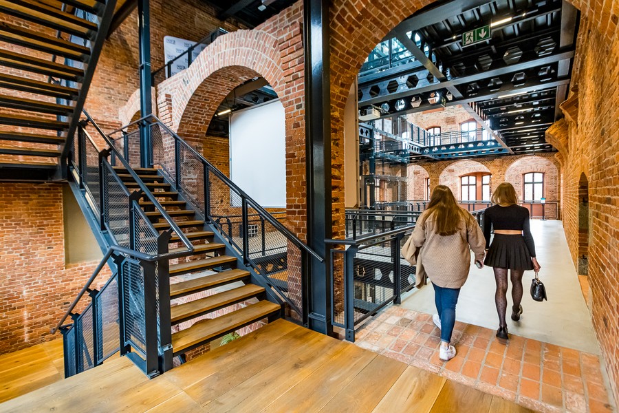 Wnętrza Młynów Rothera, fot. Tomasz Czachorowski dla UMWKP