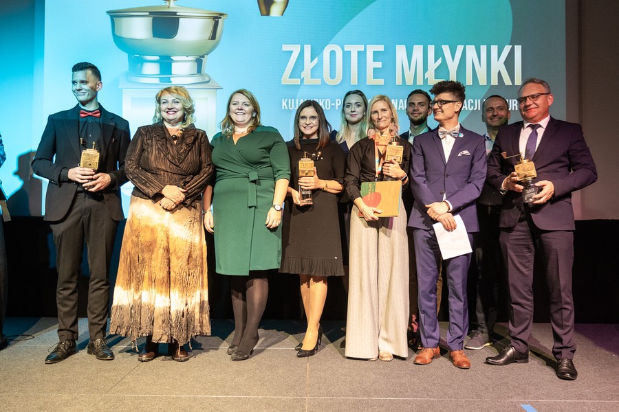 Gala Złotych Młynków w Toruniu, fot. Szymon Zdziebło, tarantoga.pl dla UMWKP
