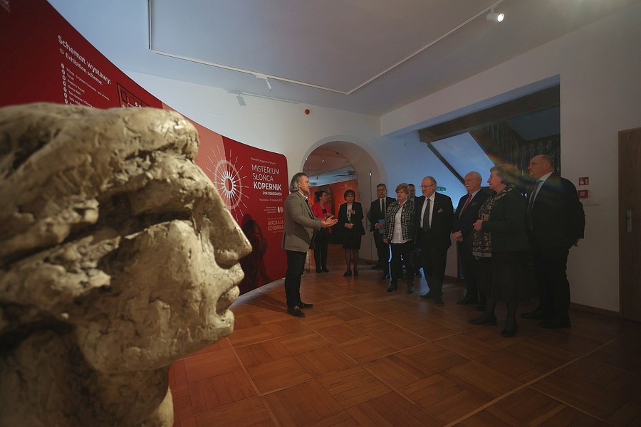 Spotkanie marszałka Piotra Całbeckiego z profesor Hanną Suchocką, 30 października 2023, fot. Mikołaj Kuras dla UMWKP