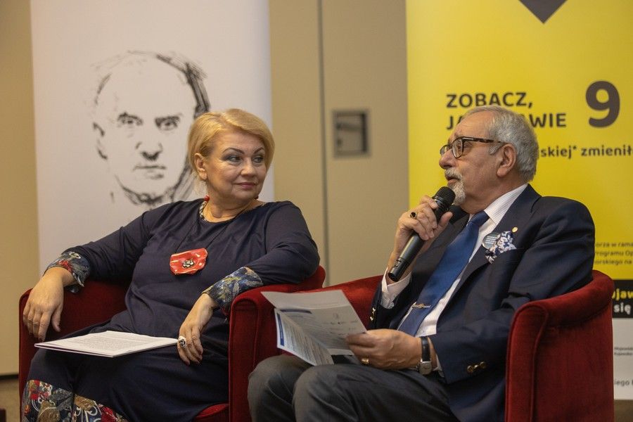 Panel edukacyjny KPFINBiS 2023, fot. Mikołaj Kuras dla UMWKP