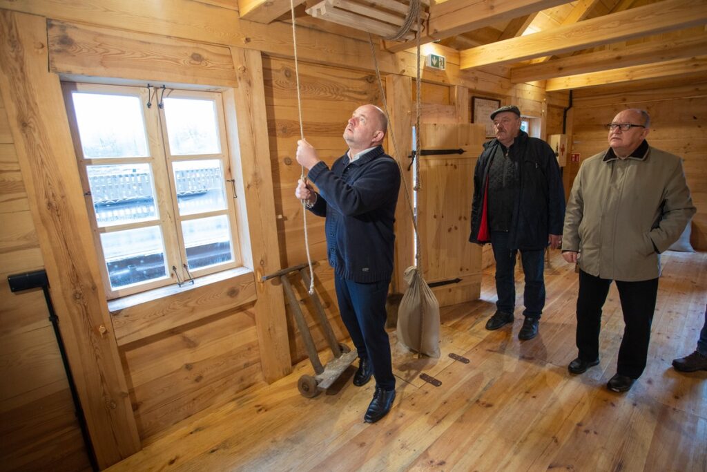 Młyn wodny w Kujawsko-Pomorskim Parku Etnograficznym w Kłóbce, fot. Mikołaj Kuras dla UMWKP