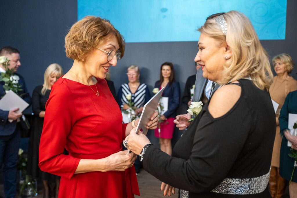 23.11.2023 - 70-lecie Medyczno-Społecznego Centrum Kształcenia Zawodowego i Ustawicznego w Inowrocławiu, fot. Szymon Zdziebło tarantoga.pl