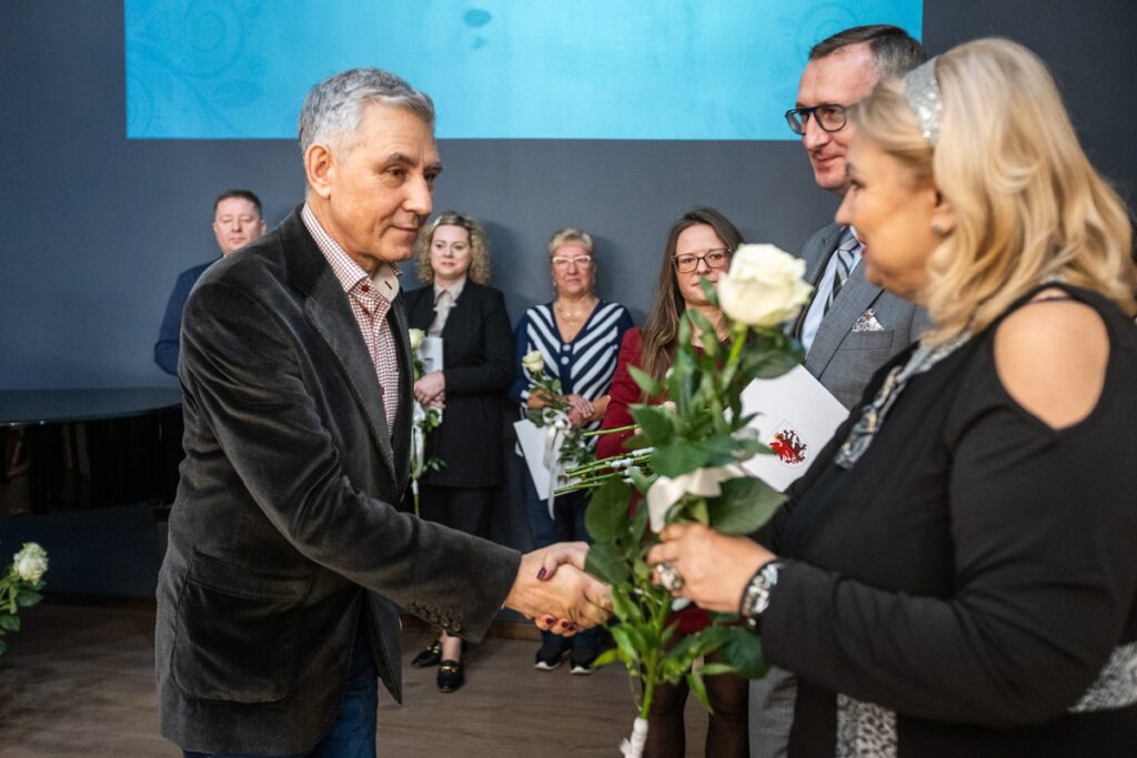 23.11.2023 - 70-lecie Medyczno-Społecznego Centrum Kształcenia Zawodowego i Ustawicznego w Inowrocławiu, fot. Szymon Zdziebło tarantoga.pl