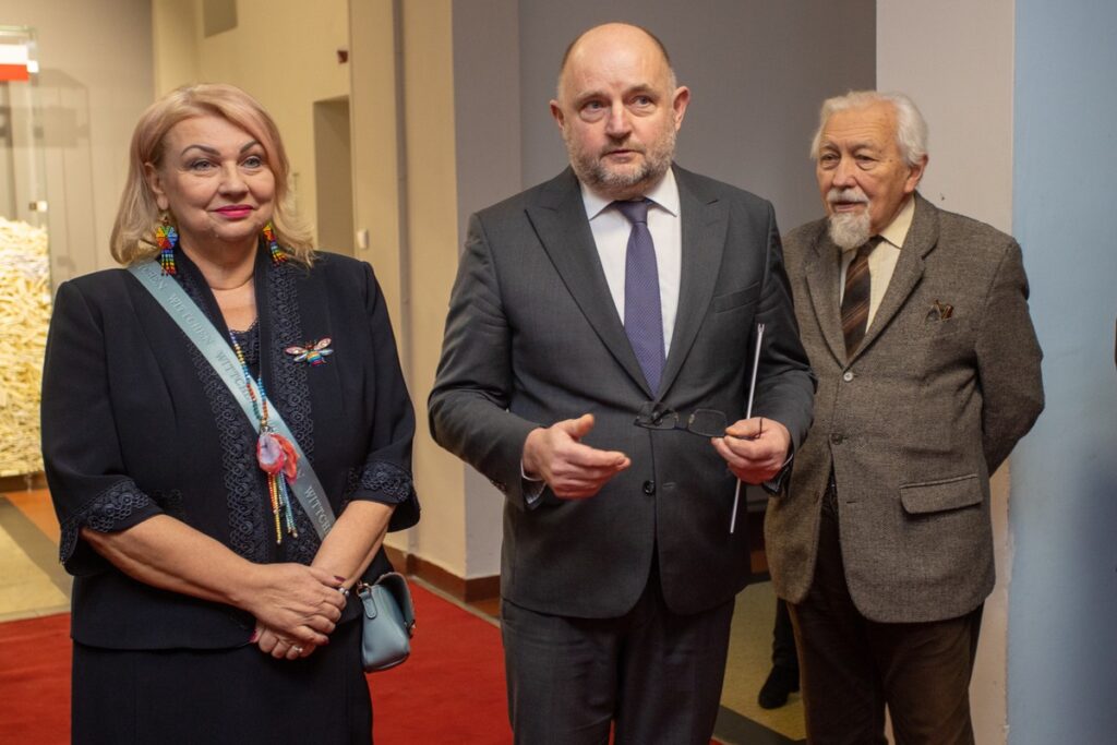 Otwarcie wystawy poświęconej prof. Salmonowiczowi, fot. Mikołaj Kuras dla UMWKP