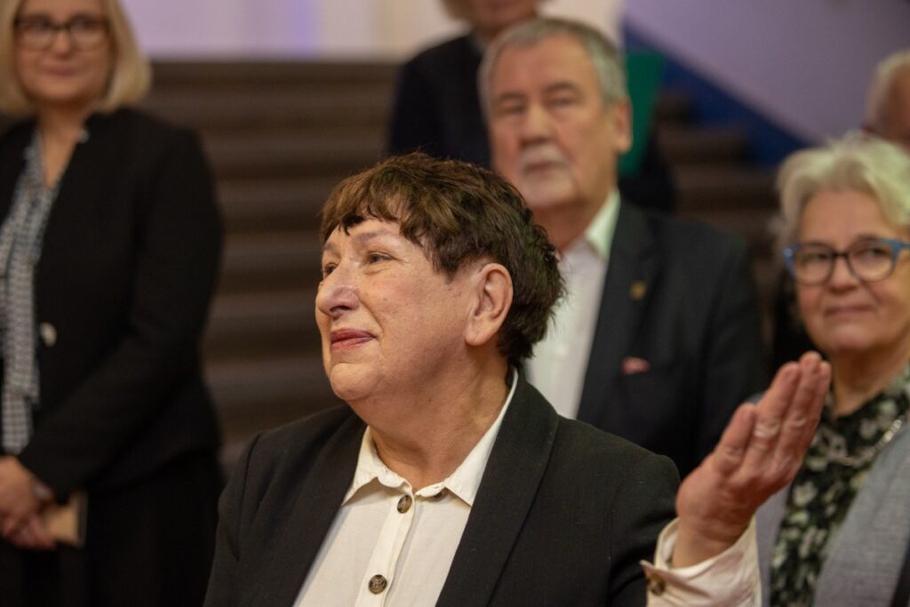 Otwarcie wystawy poświęconej prof. Salmonowiczowi, fot. Mikołaj Kuras dla UMWKP