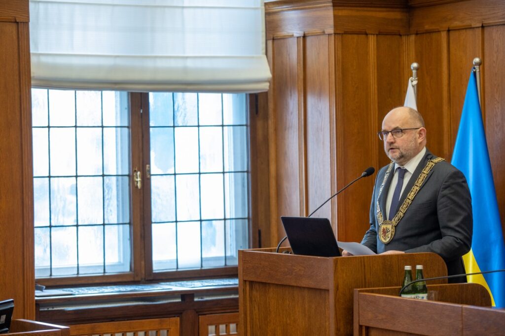 Sesja sejmiku województwa, 27 listopada 2023, fot. Mikołaj Kuras dla UMWKP