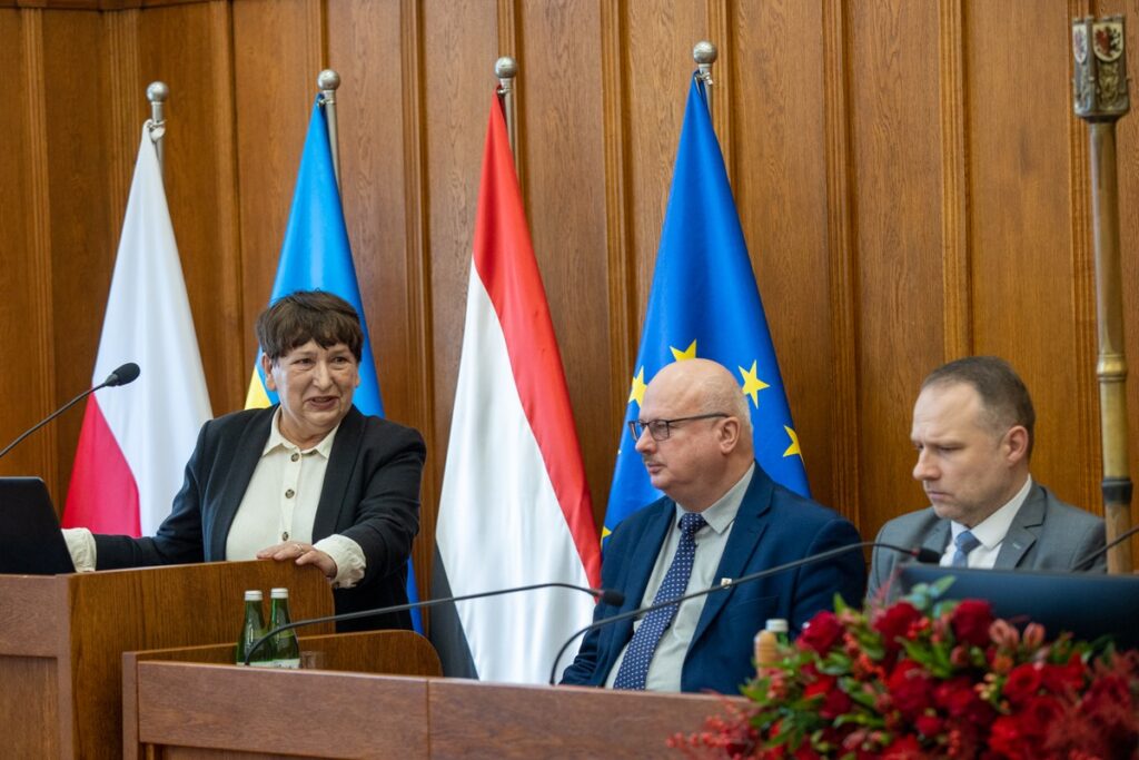 Sesja sejmiku województwa, 27 listopada 2023, fot. Mikołaj Kuras dla UMWKP