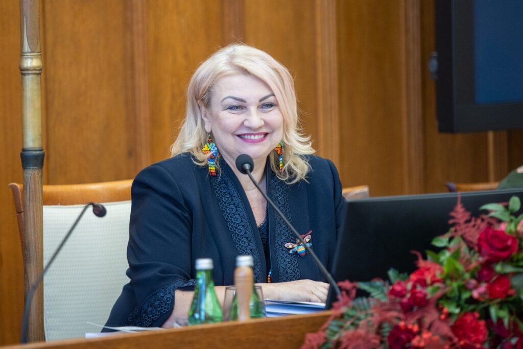 Sesja sejmiku województwa, 27 listopada 2023, fot. Mikołaj Kuras dla UMWKP