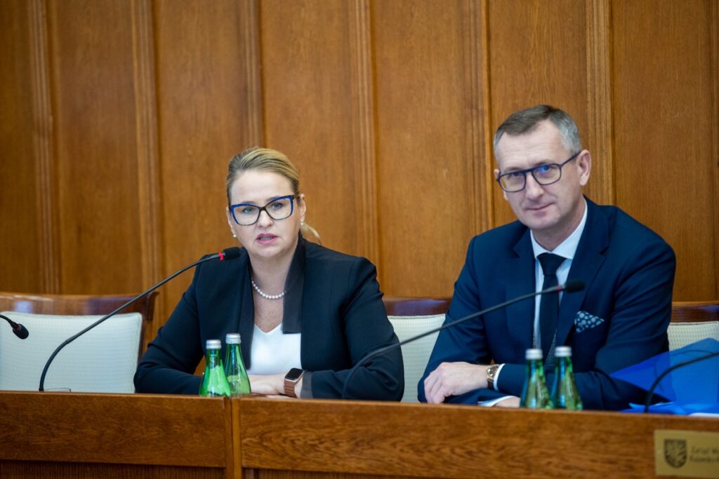 Sesja sejmiku województwa, 27 listopada 2023, fot. Mikołaj Kuras dla UMWKP