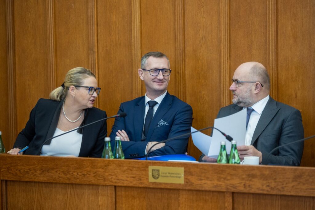 Sesja sejmiku województwa, 27 listopada 2023, fot. Mikołaj Kuras dla UMWKP