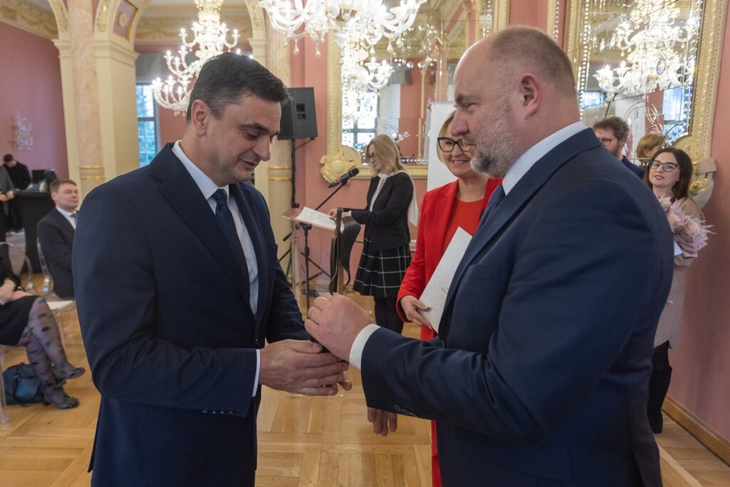 Ceremonia wręczenia Stalowych Aniołów 2023, fot. Mikołaj Kuras dla UMWKP
