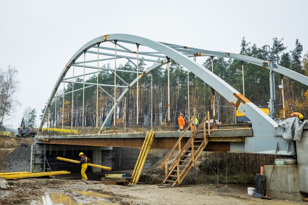 Budowa wiaduktu w Terespolu Pomorskim, fot. Tomasz Czachorowski/eventphoto.com.pl dla UMWKP