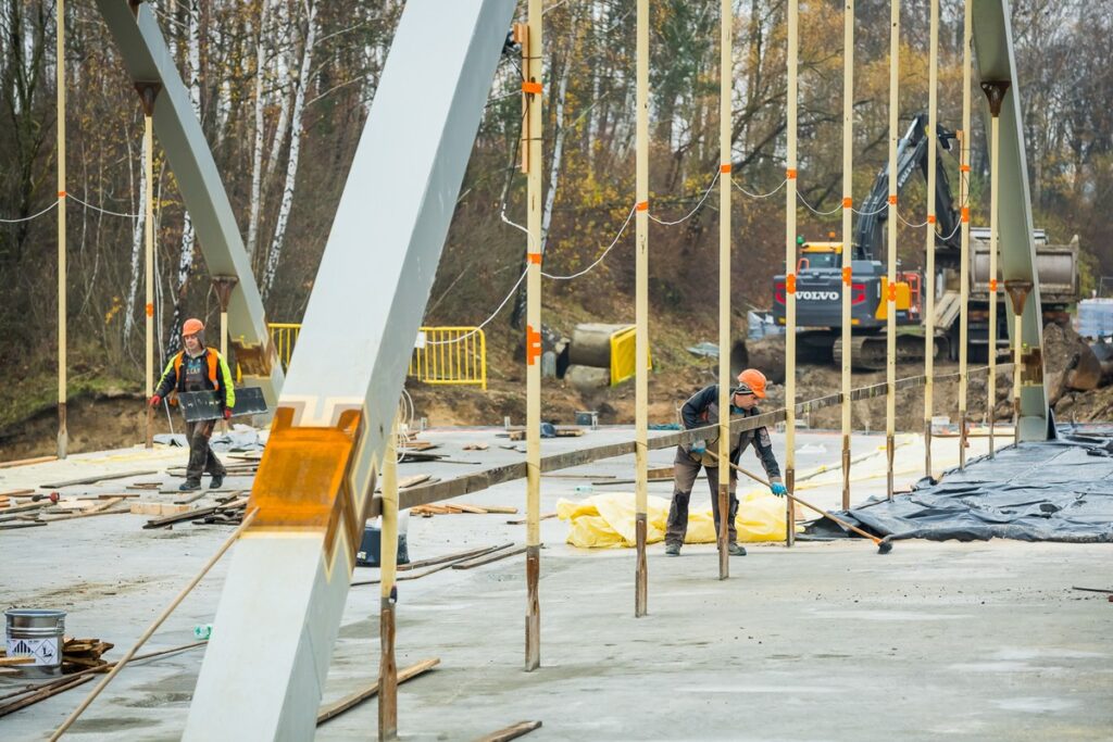 Budowa wiaduktu w Terespolu Pomorskim, fot. Tomasz Czachorowski/eventphoto.com.pl dla UMWKP