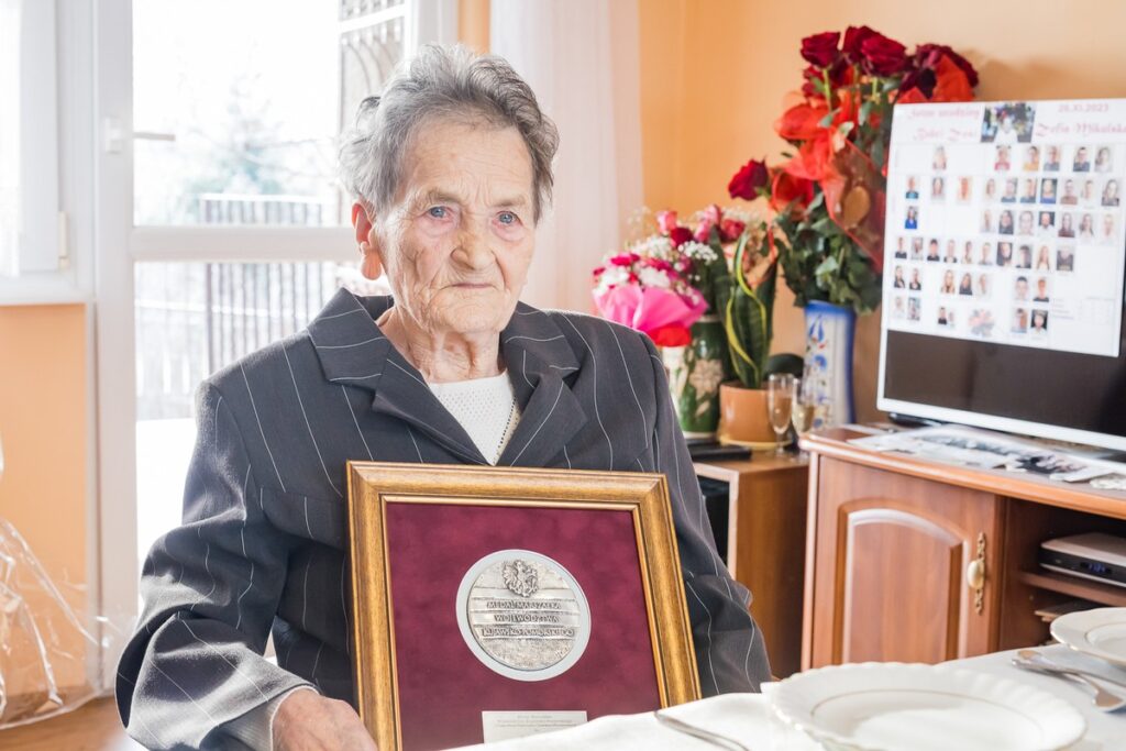 Wręczenie medalu Unitas Durat Zofii Mikulskiej, fot. Tomasz Czachorowski/eventphoto.com dla UMWKP