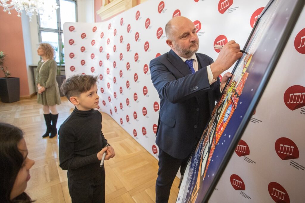 Spektakl „Gra warta piernika, czyli Maurycy i kolędnicy” po raz 200., fot. Mikołaj Kuras dla UMWKP