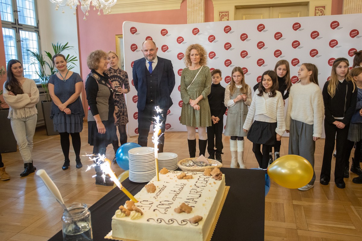 Spektakl „Gra warta piernika, czyli Maurycy i kolędnicy” po raz 200., fot. Mikołaj Kuras dla UMWKP
