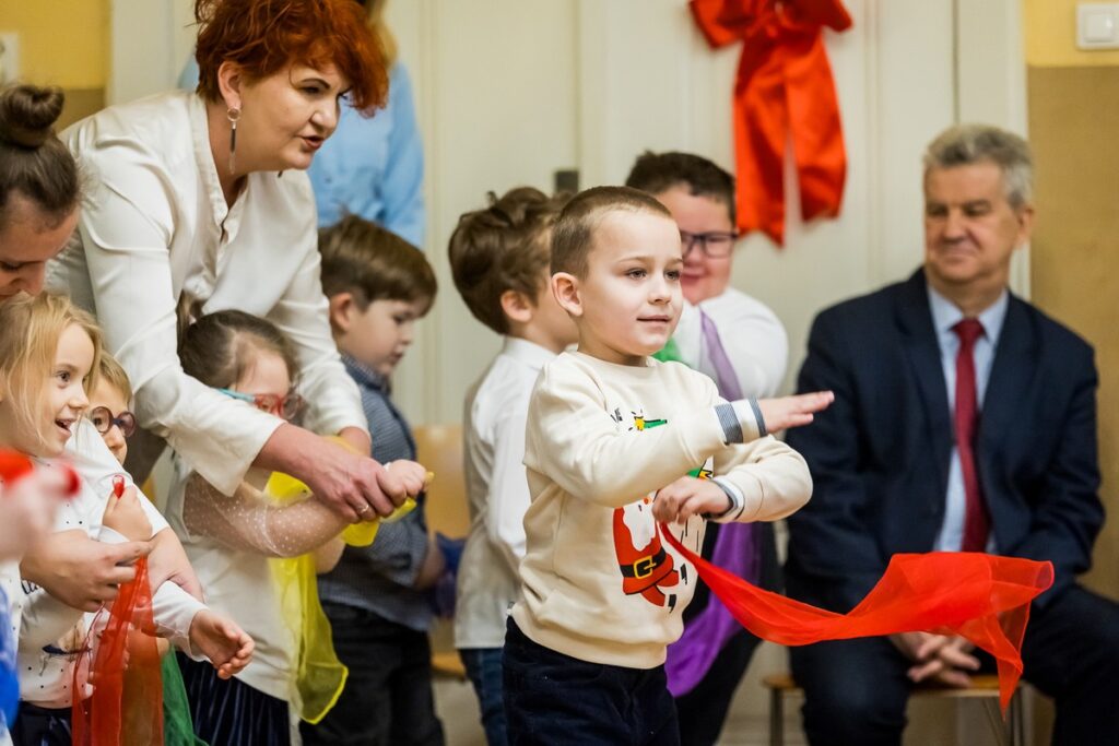 Otwarcie przedszkola w ośrodku Braille’a, fot. Tomasz Czachorowski/eventphoto.com.pl dla UMWKP