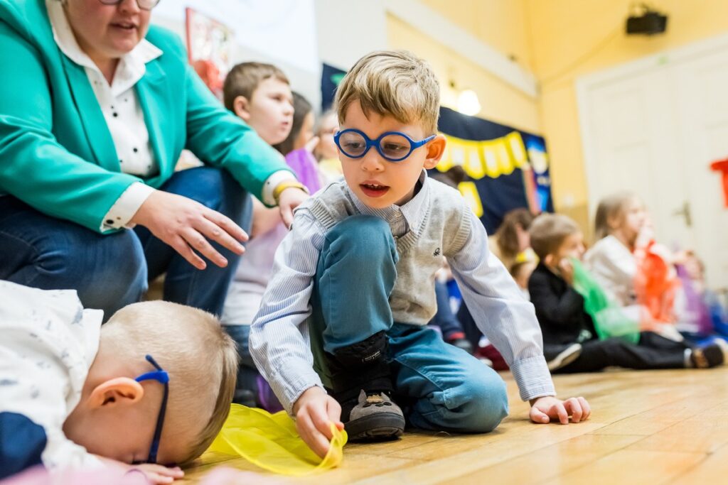 Otwarcie przedszkola w ośrodku Braille’a, fot. Tomasz Czachorowski/eventphoto.com.pl dla UMWKP