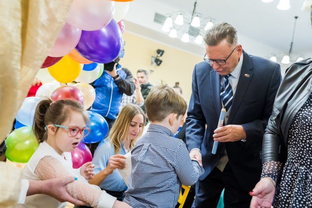 Otwarcie przedszkola w ośrodku Braille’a, fot. Tomasz Czachorowski/eventphoto.com.pl dla UMWKP