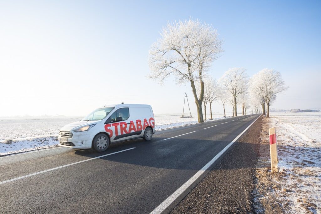 Zmodernizowana DW 546 Łążyn – Rzęczkowo, fot. Mikołaj Kuras dla UMWKP